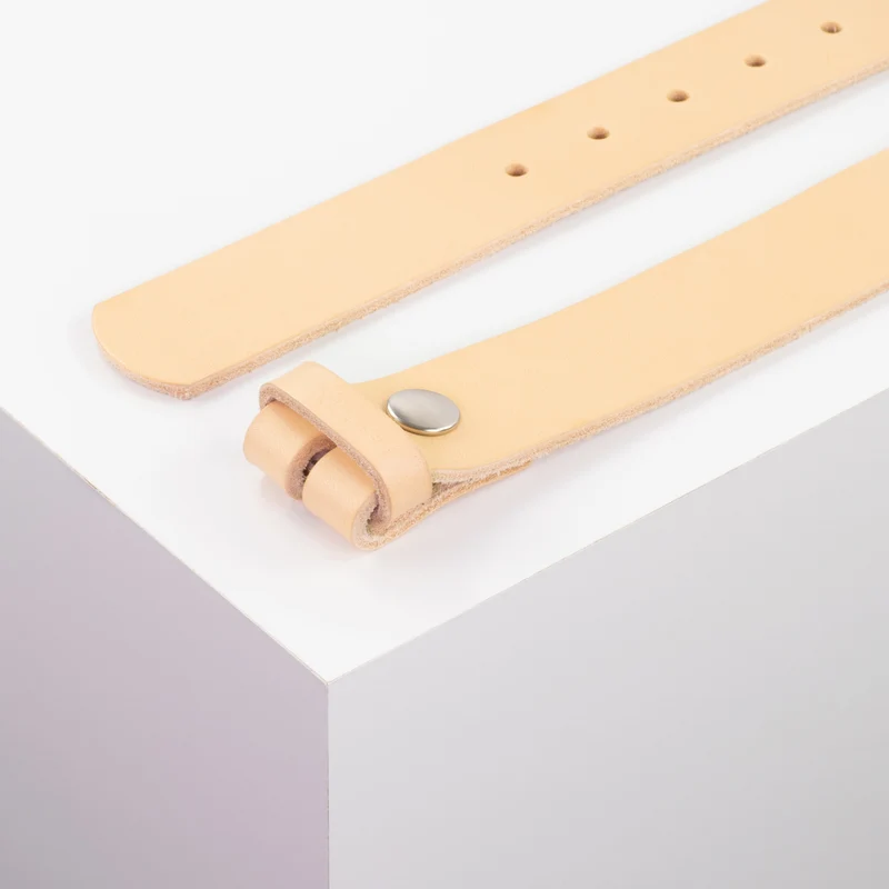 Ledergürtel 3,5cm ohne Schnalle