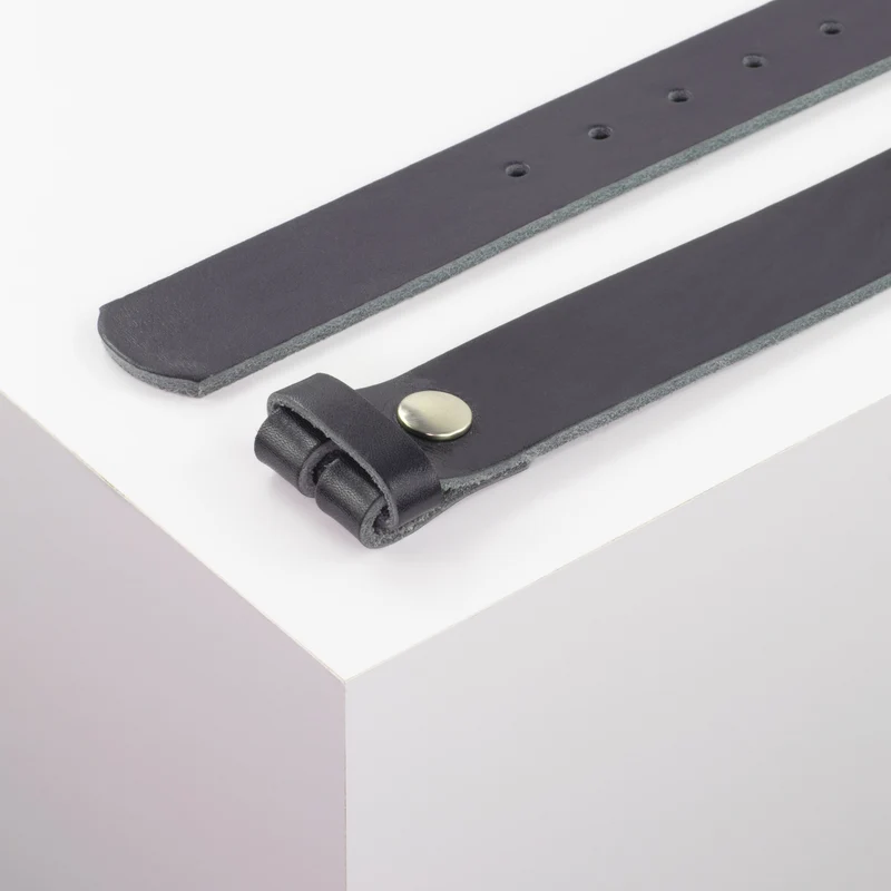 Ledergürtel 3,5cm ohne Schnalle