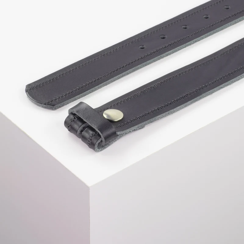 Ledergürtel 3,5cm ohne Schnalle