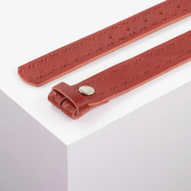 Ledergürtel 3,5cm ohne Schnalle