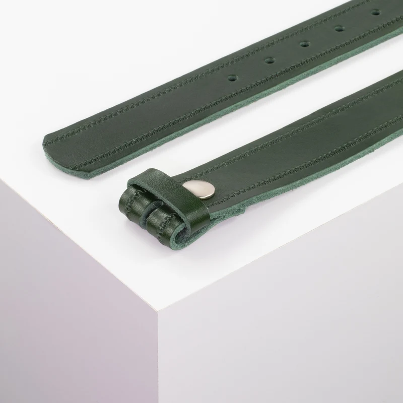 Ledergürtel 3,5cm ohne Schnalle