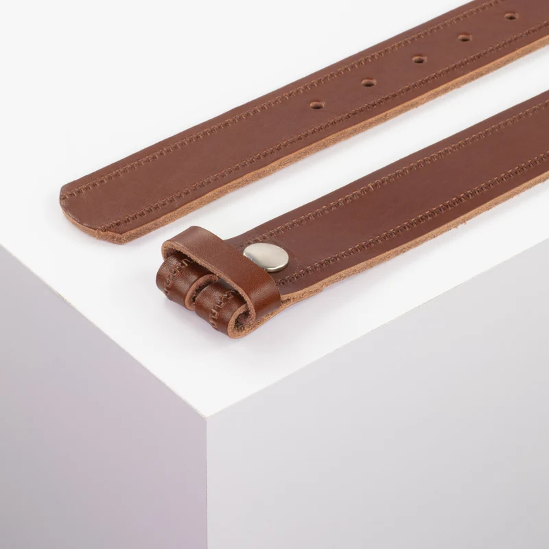 Ledergürtel 3,5cm ohne Schnalle