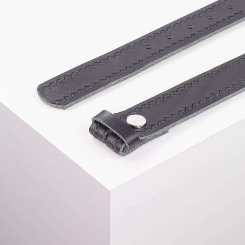 Ledergürtel 3,5cm ohne Schnalle