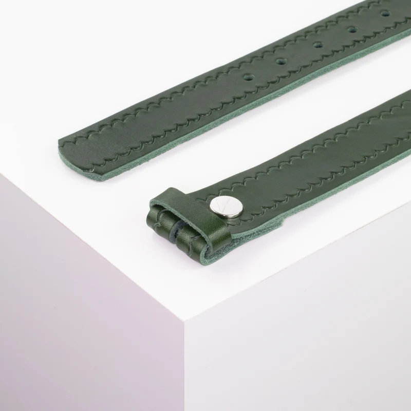Ledergürtel 3,5cm ohne Schnalle