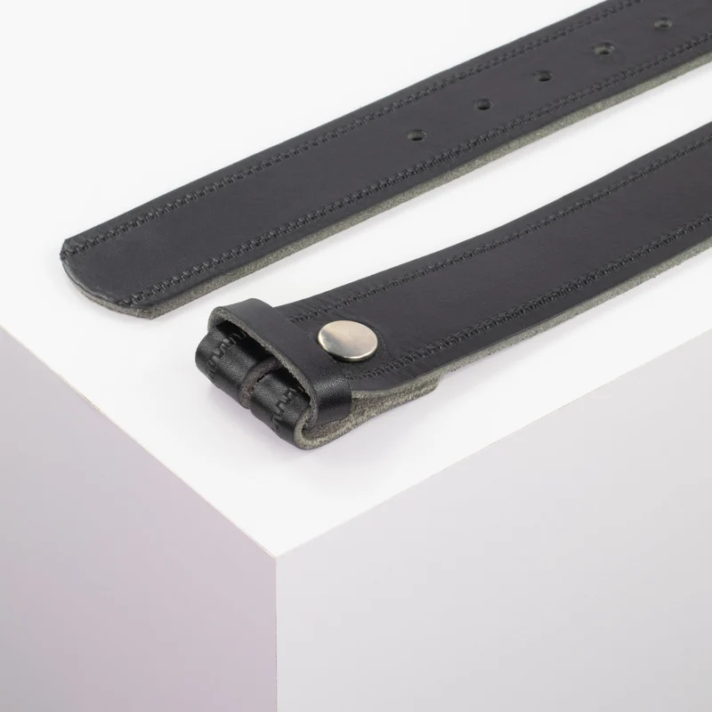 Ledergürtel 4cm ohne Schnalle