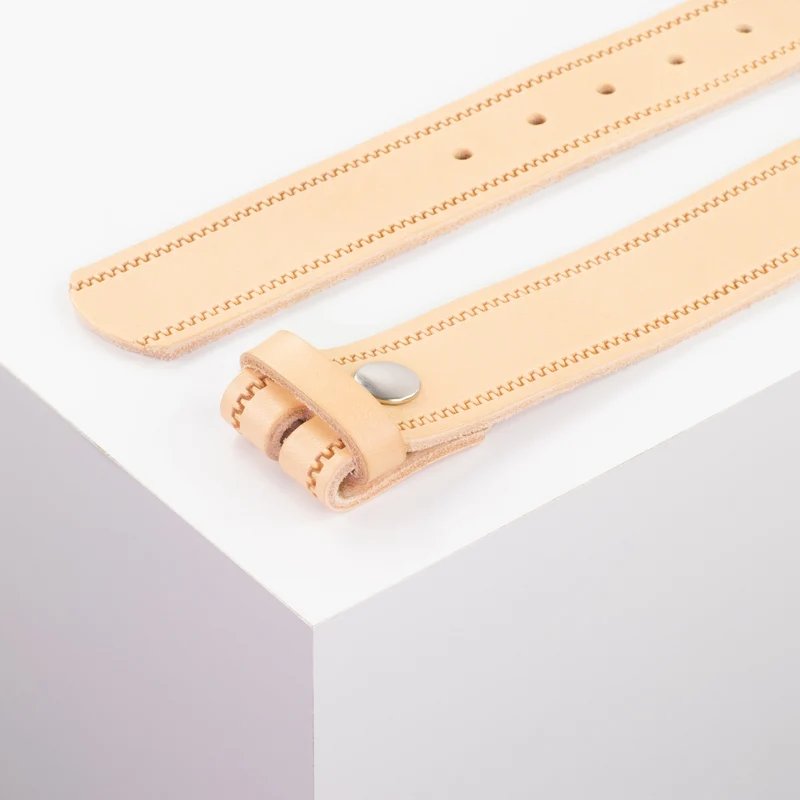 Ledergürtel 4cm ohne Schnalle