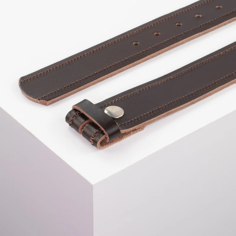 Ledergürtel 4cm ohne Schnalle