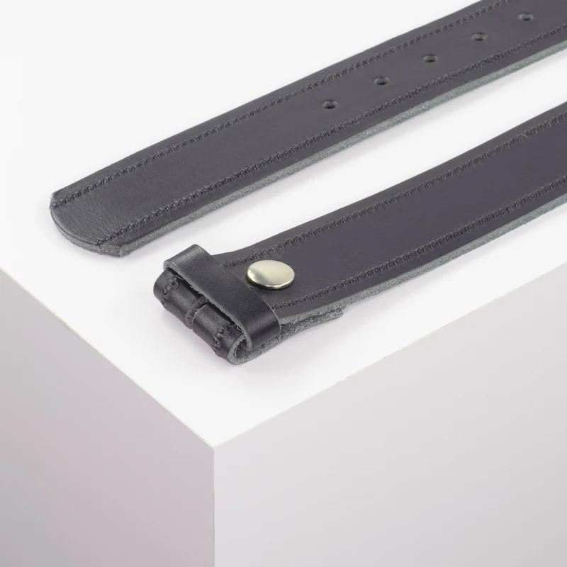Ledergürtel 4cm ohne Schnalle