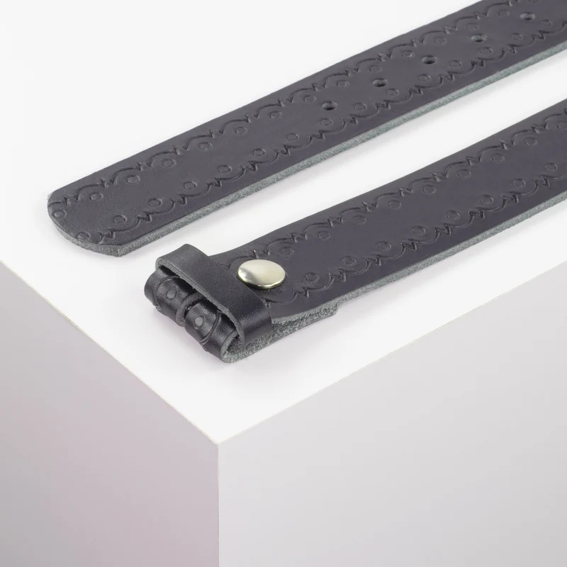 Ledergürtel 4cm ohne Schnalle