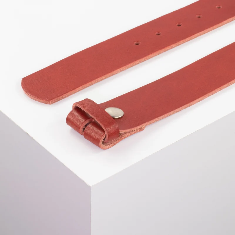 Ledergürtel 4cm ohne Schnalle