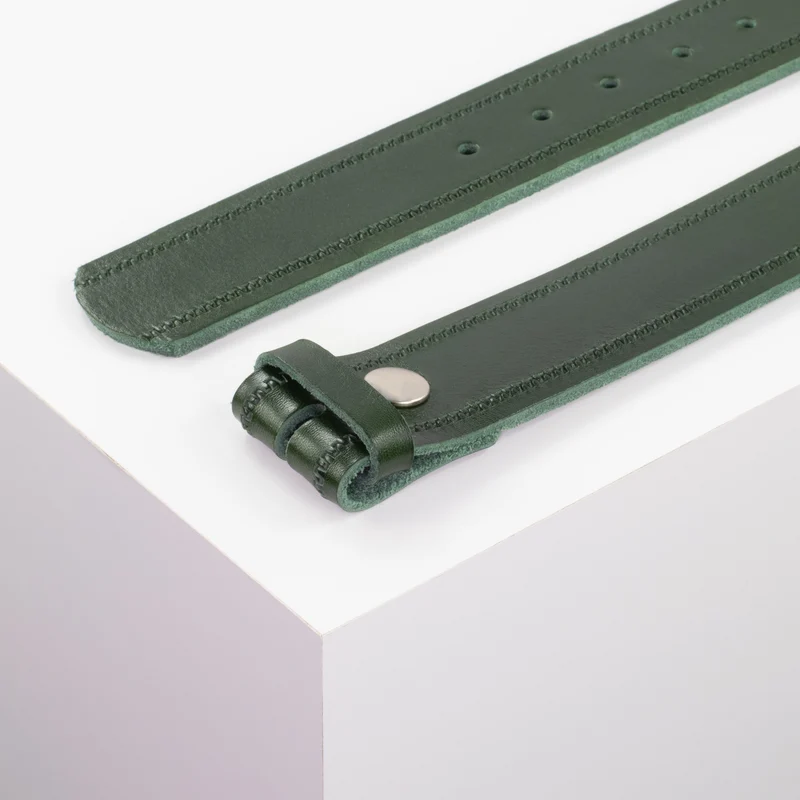 Ledergürtel 4cm ohne Schnalle