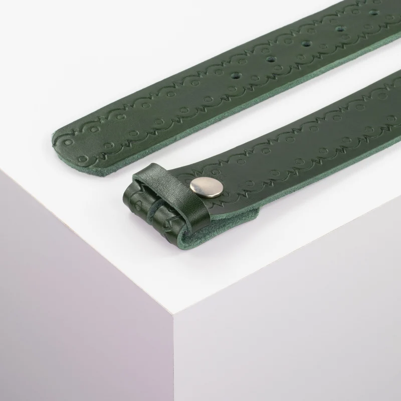 Ledergürtel 4cm ohne Schnalle