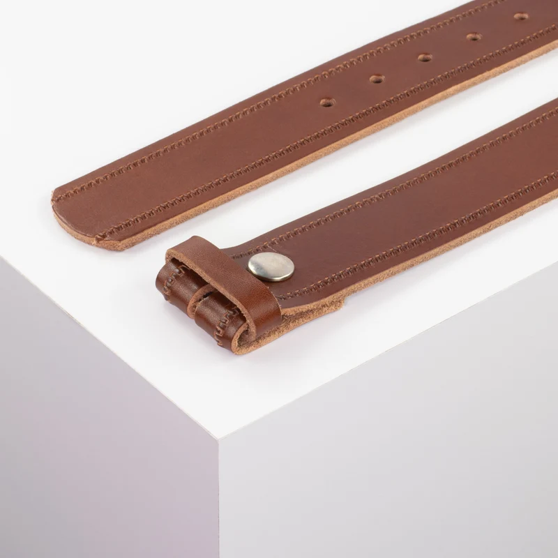 Ledergürtel 4cm ohne Schnalle