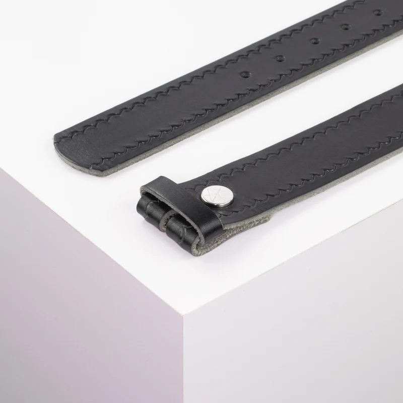 Ledergürtel 4cm ohne Schnalle