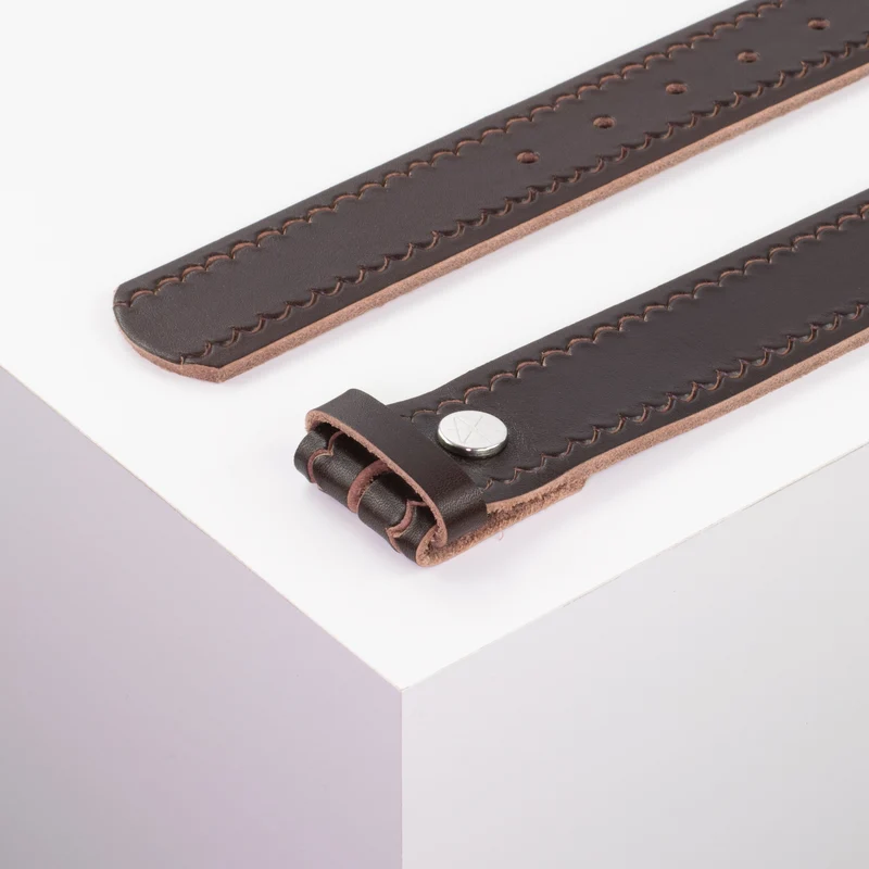 Ledergürtel 4cm ohne Schnalle