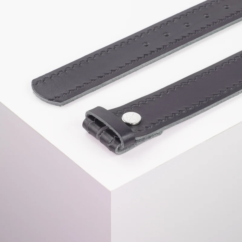 Ledergürtel 4cm ohne Schnalle
