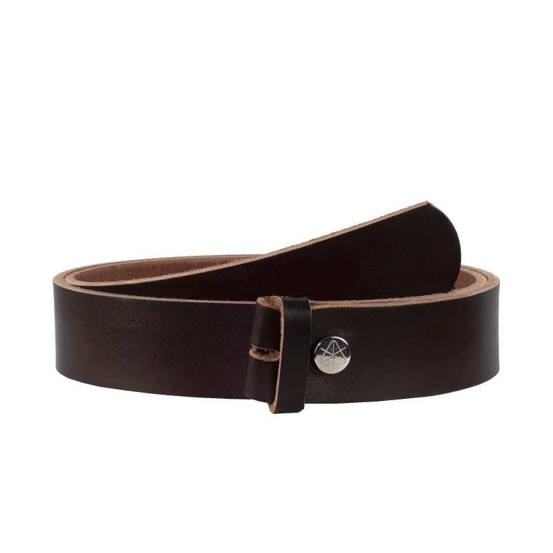 Ledergürtel 4cm ohne Schnalle
