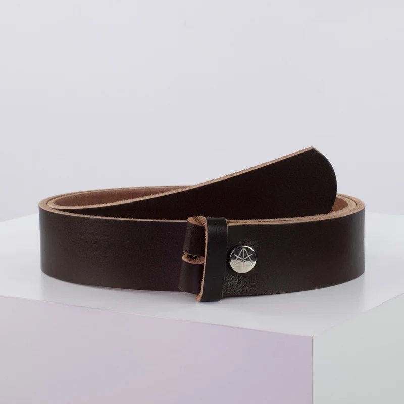 Ledergürtel 4cm ohne Schnalle