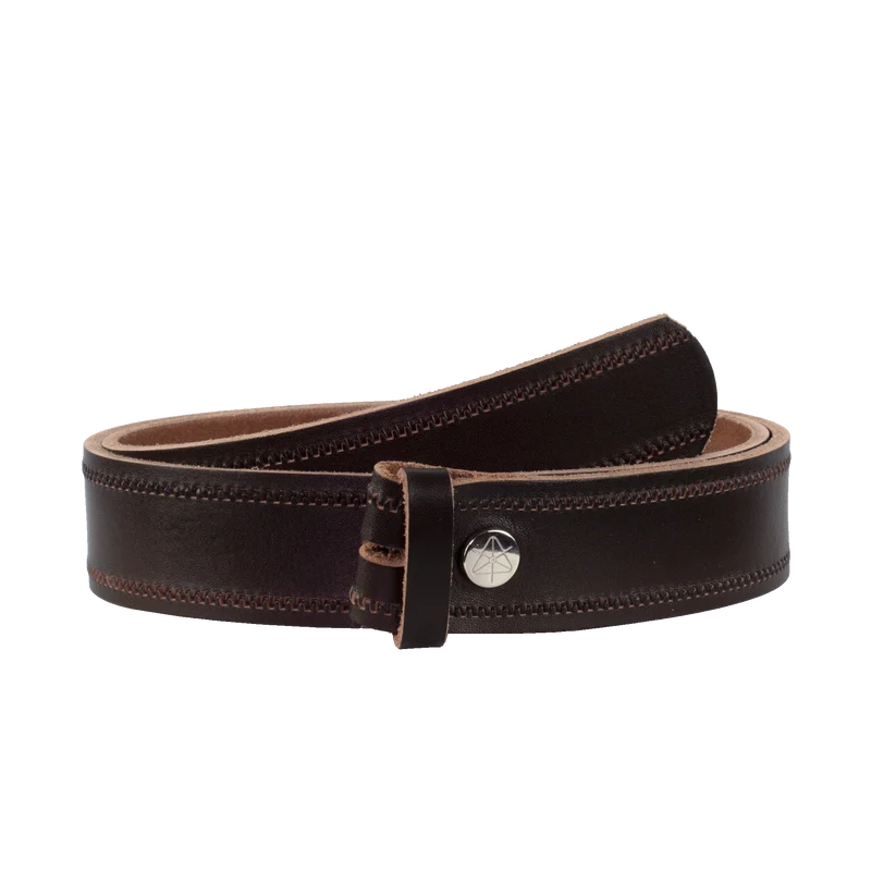 Ledergürtel 4cm ohne Schnalle