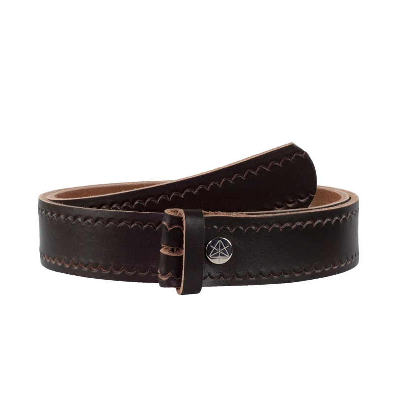 Ledergürtel 4cm ohne Schnalle