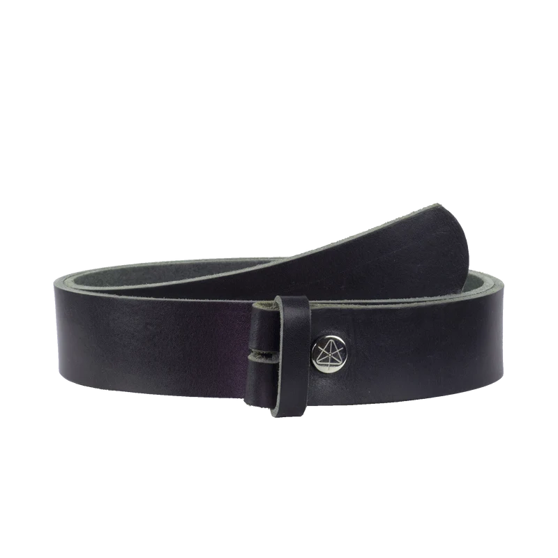 Ledergürtel 4cm ohne Schnalle