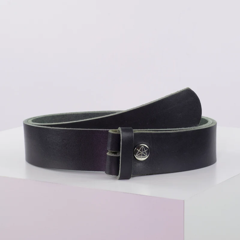 Ledergürtel 4cm ohne Schnalle