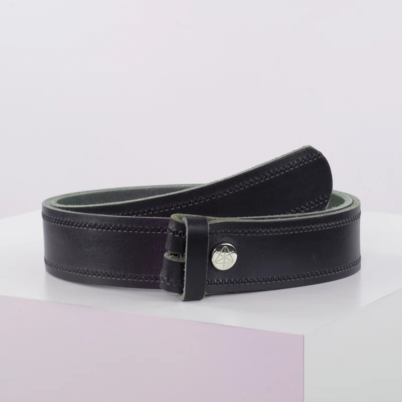 Ledergürtel 4cm ohne Schnalle