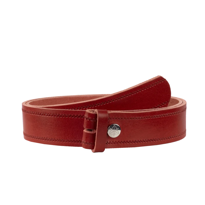 Ledergürtel 4cm ohne Schnalle