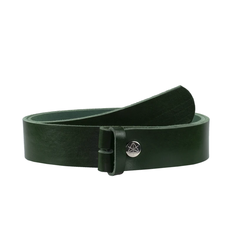 Ledergürtel 4cm ohne Schnalle