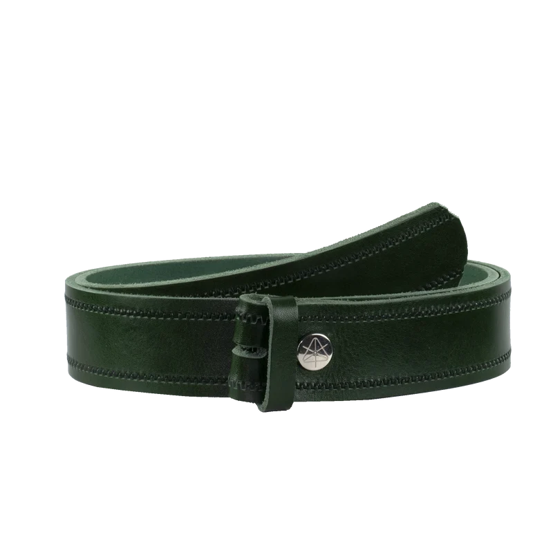 Ledergürtel 4cm ohne Schnalle