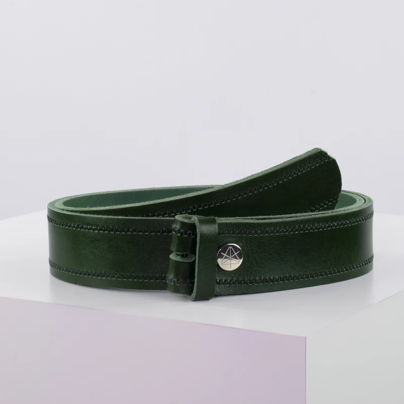 Ledergürtel 4cm ohne Schnalle