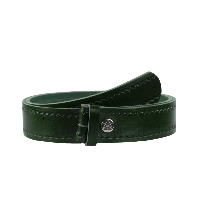 Ledergürtel 4cm ohne Schnalle