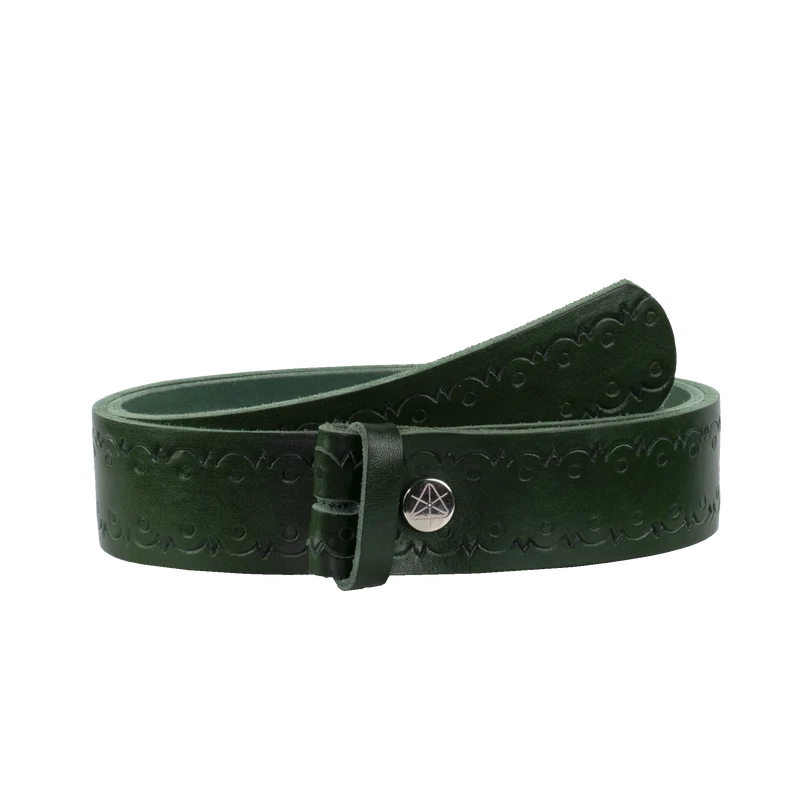 Ledergürtel 4cm ohne Schnalle