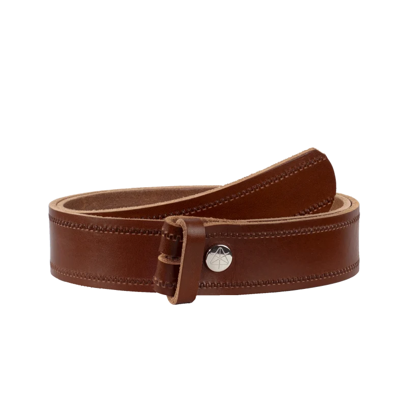 Ledergürtel 4cm ohne Schnalle