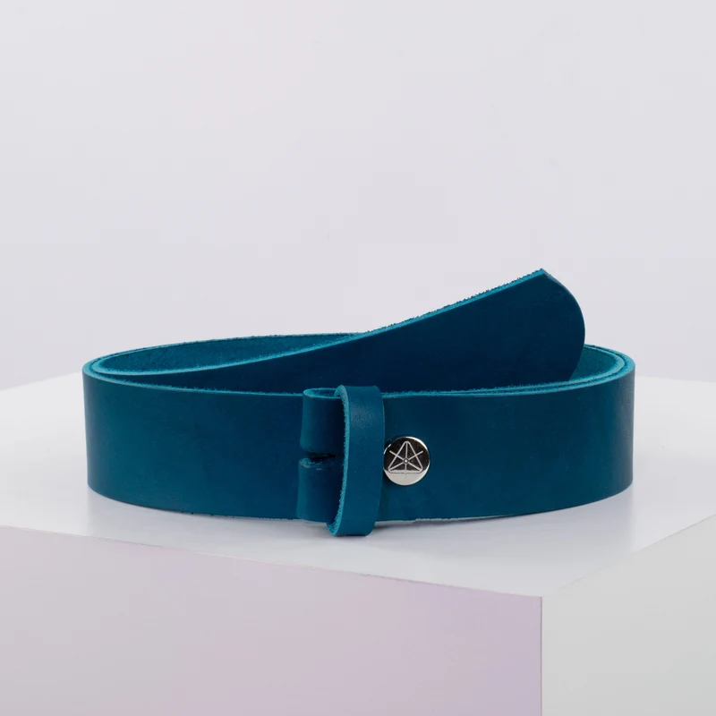 Ledergürtel 4cm ohne Schnalle