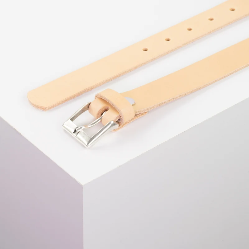 Ledergürtel 2,5cm mit Schnalle Dublin