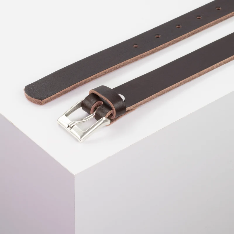 Ledergürtel 2,5cm mit Schnalle Dublin