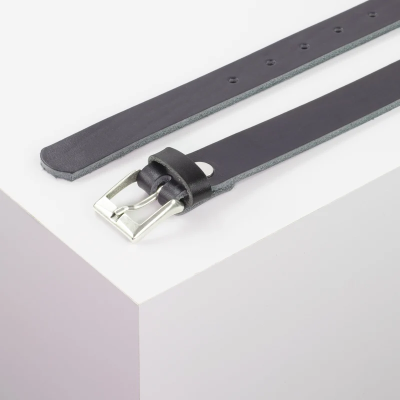 Ledergürtel 2,5cm mit Schnalle Dublin