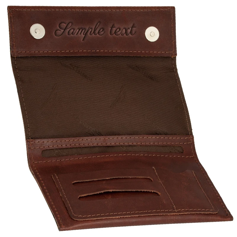 Leder-Tabaktasche Luz
