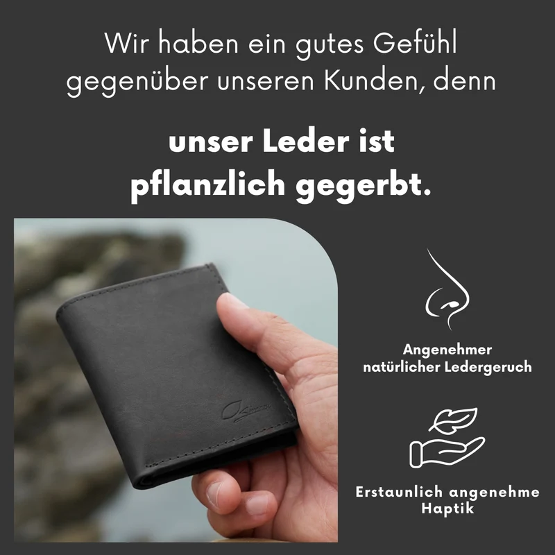 Leder-Geldbeutel MAEL
