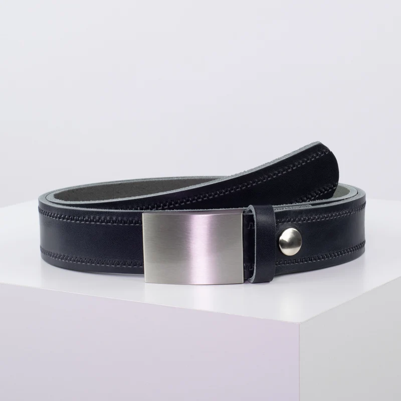 Ledergürtel 3,5cm mit Schnalle London