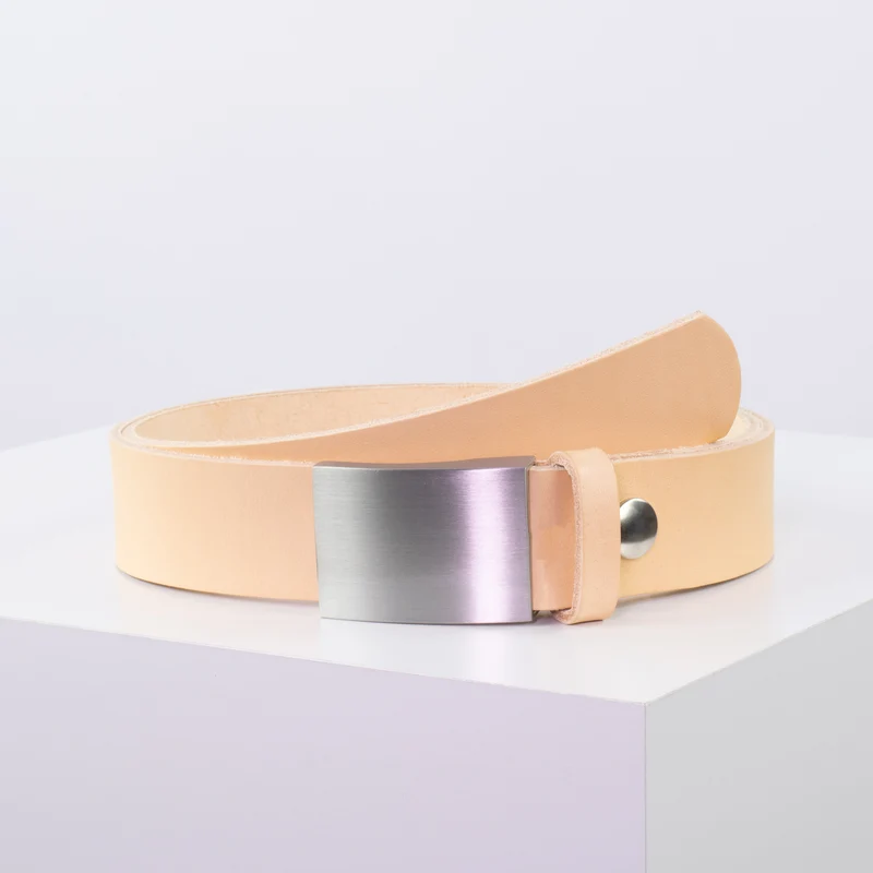 Ledergürtel 3,5cm mit Schnalle London