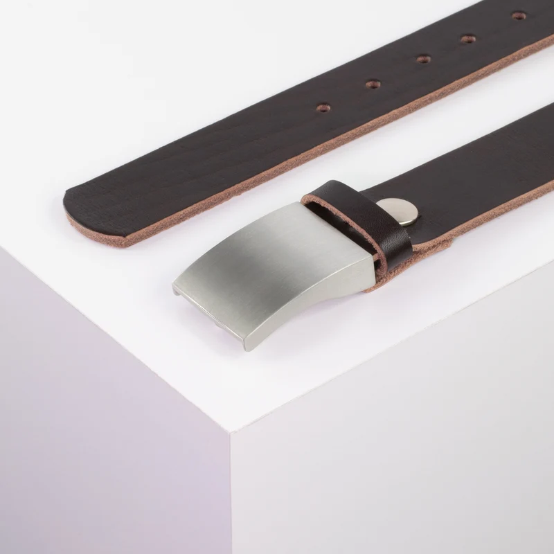Ledergürtel 3,5cm mit Schnalle London