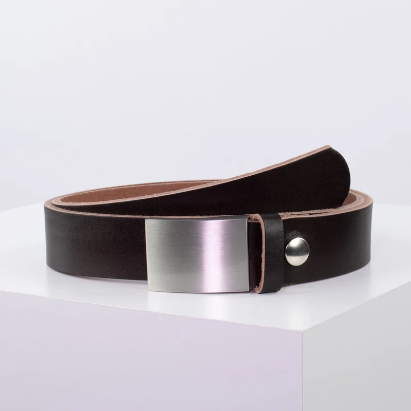 Ledergürtel 3,5cm mit Schnalle London
