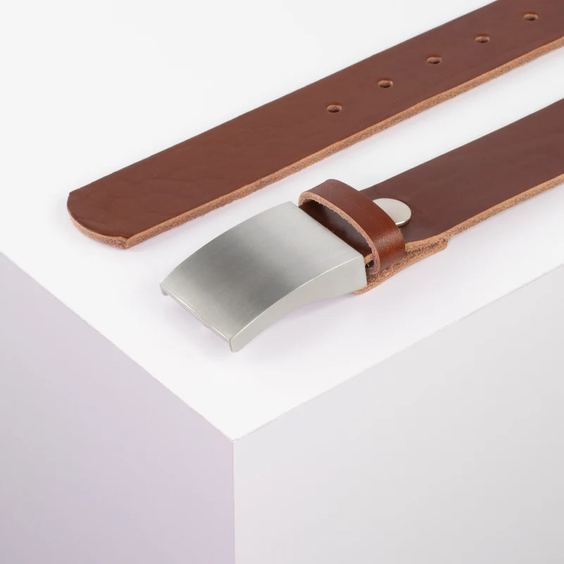 Ledergürtel 3,5cm mit Schnalle London