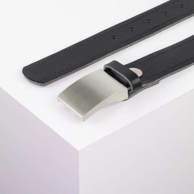 Ledergürtel 3,5cm mit Schnalle London