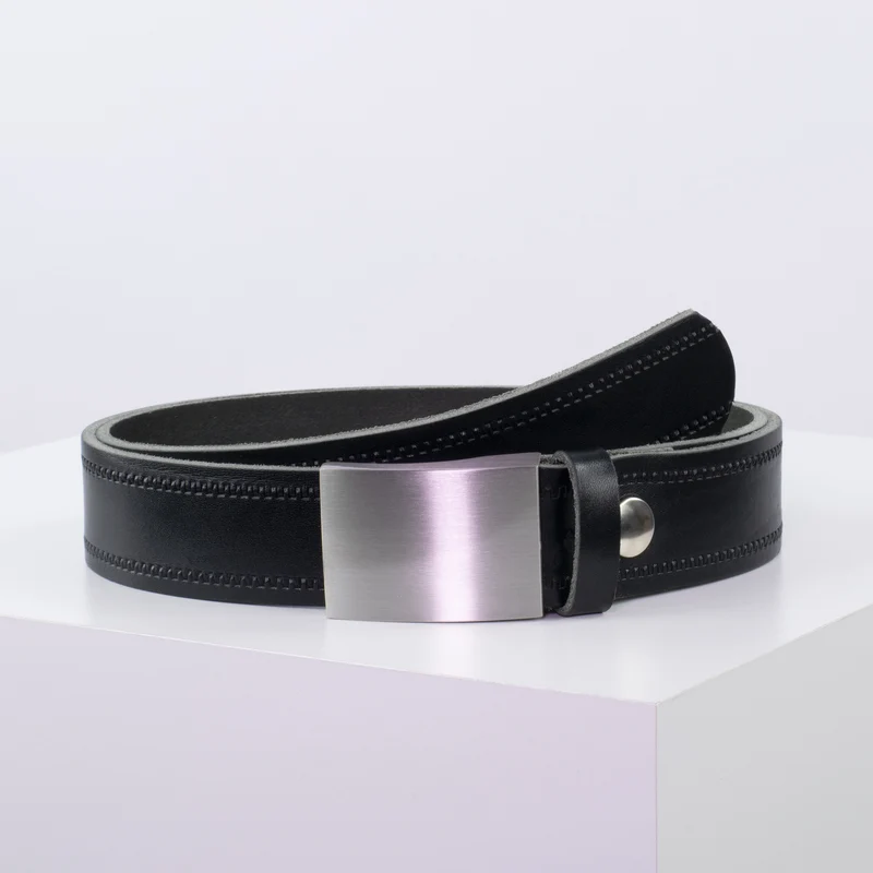 Ledergürtel 3,5cm mit Schnalle London