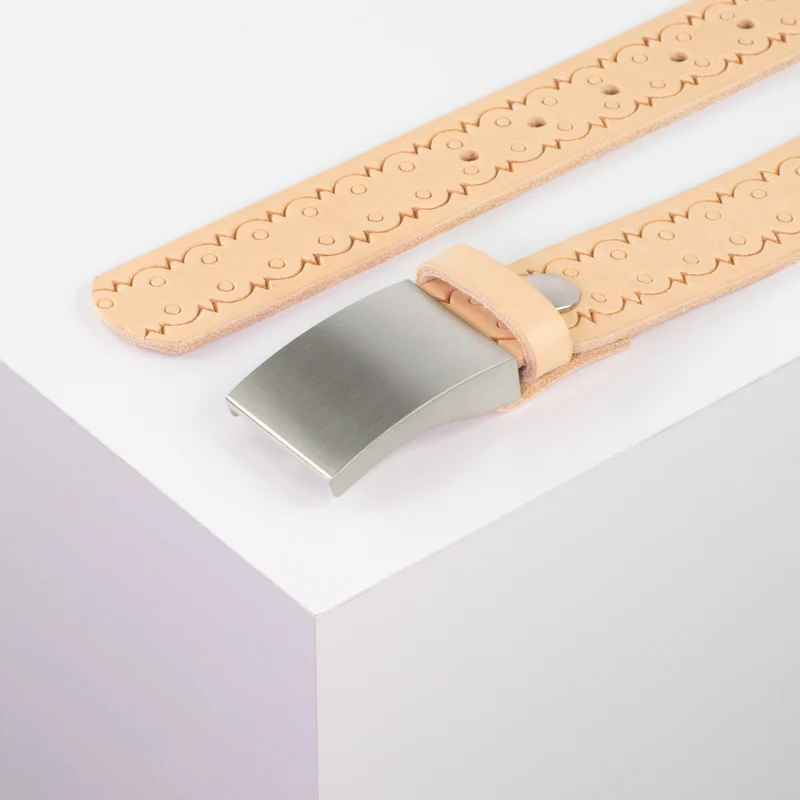 Ledergürtel 3,5cm mit Schnalle London