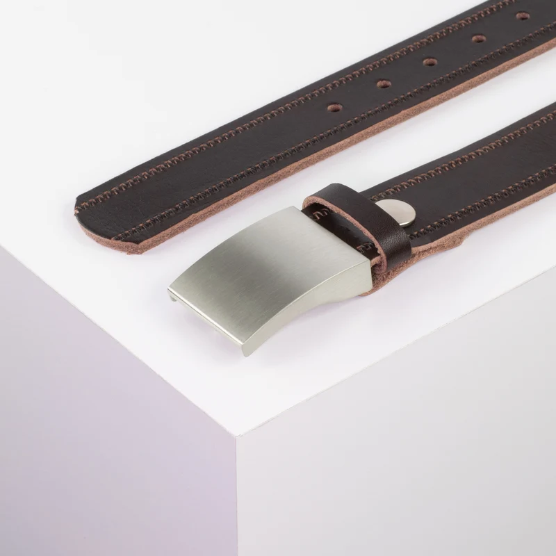 Ledergürtel 3,5cm mit Schnalle London