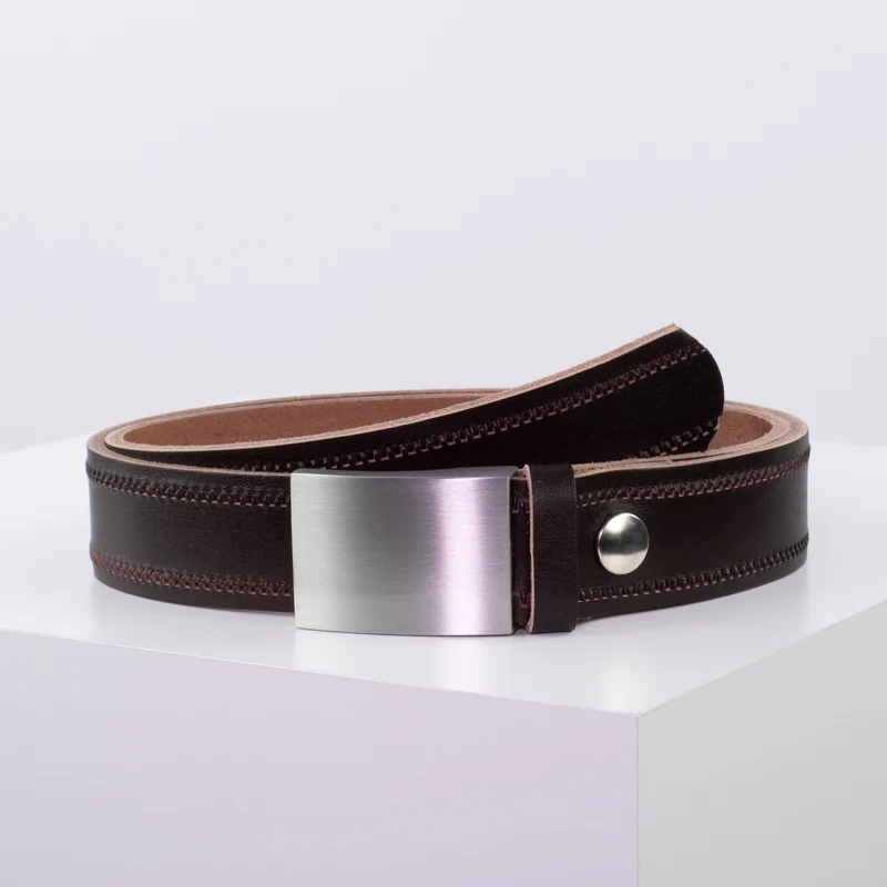 Ledergürtel 3,5cm mit Schnalle London